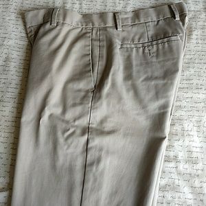 Mens non iron tailored slim fit pants